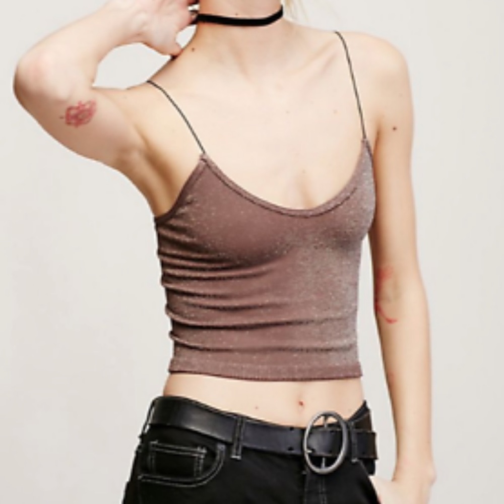 Free People Skinny Strap Seamless Brami